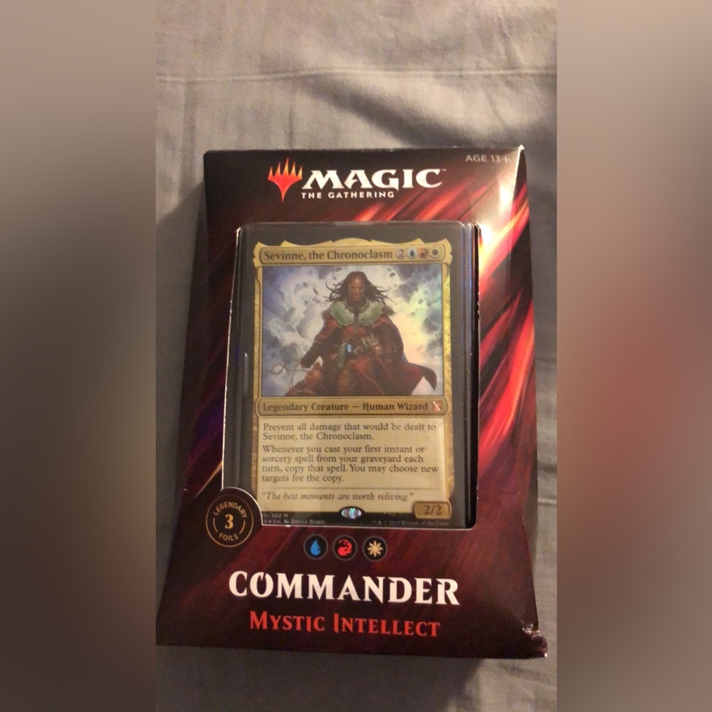 NIB Magic the Gathering Commander Mystic Intellect